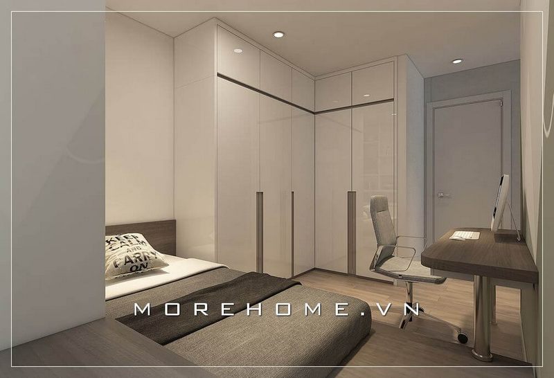 thi công tủ áo đẹp MoreHome